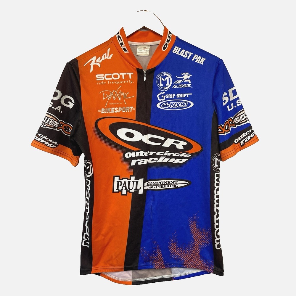 Vintage 90s‎ Aussie OCR Outer Circle Racing Cycling Jersey Shirt Size M